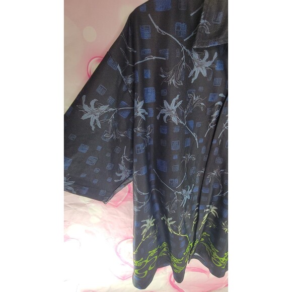 Vintage Vector Performance Series Shirt Mens Large Button Up Hawaiian Y2K - Picture 4 of 10
